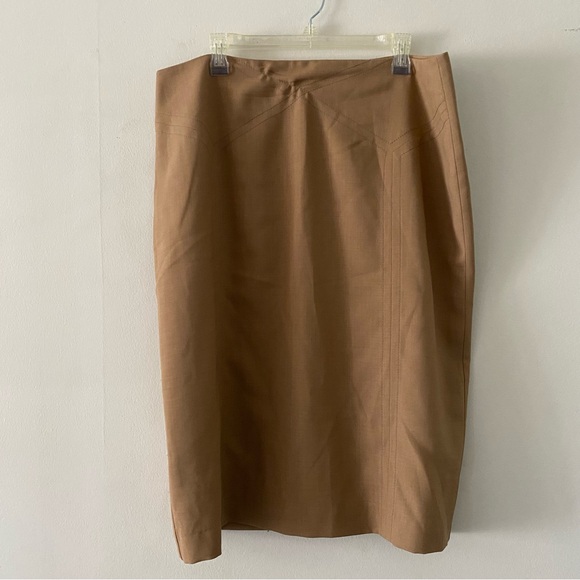 Bellessa 3 piece suit camel color Blazer, Skirt and trouser - Picture 11 of 13